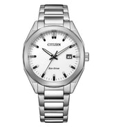 Citizen Eco Drive Stainless White Dial